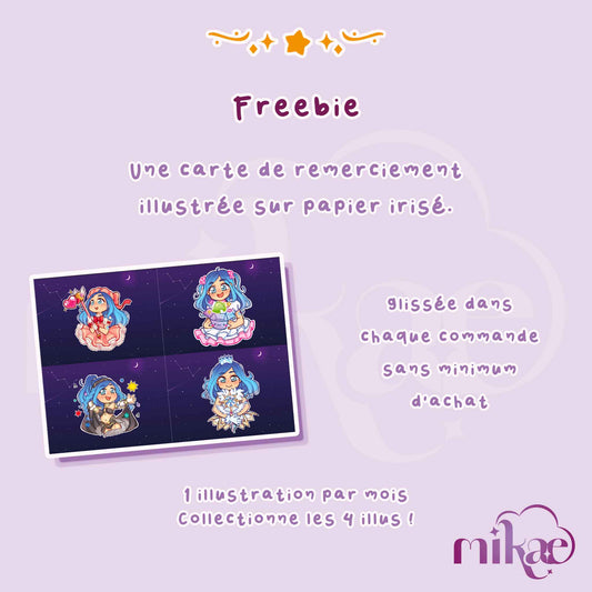 Pénélope - STICKER L holo star