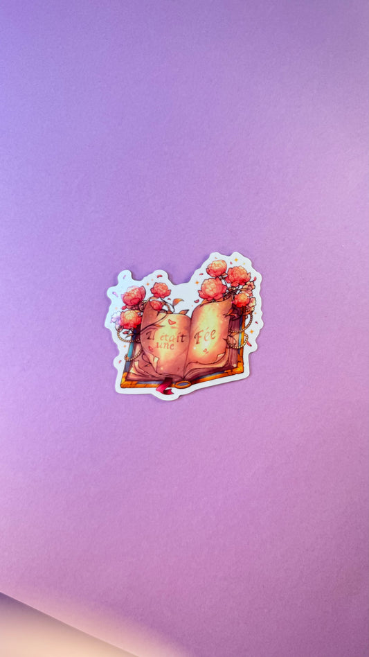 OC Magic Book - STICKER (≠ formats)