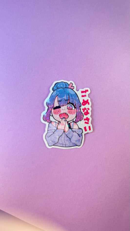 OC Gomen nasai - STICKERS (≠ formats)