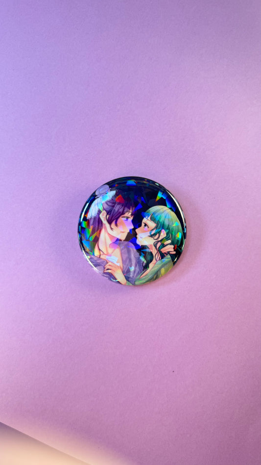 BADGE PINS ROND - Mao Mao 1 (≠ formats)