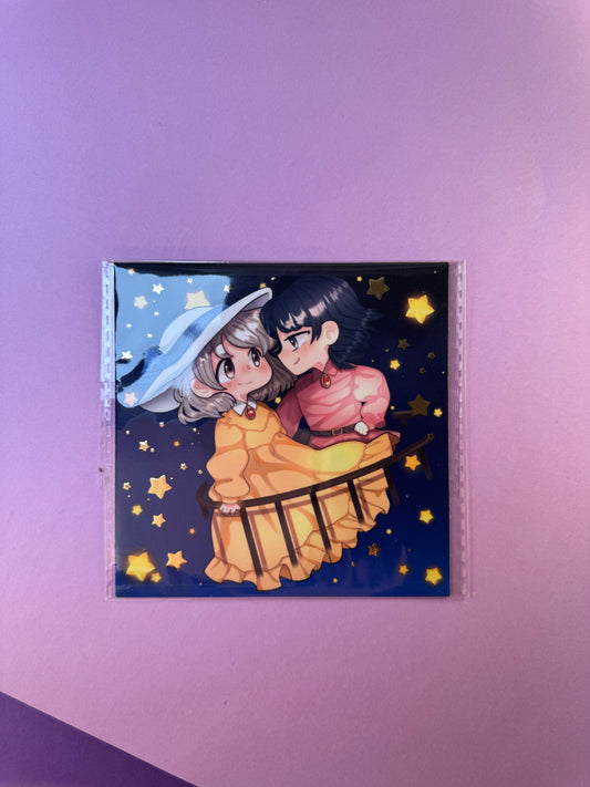 Print - Sophie - Carré soft touch