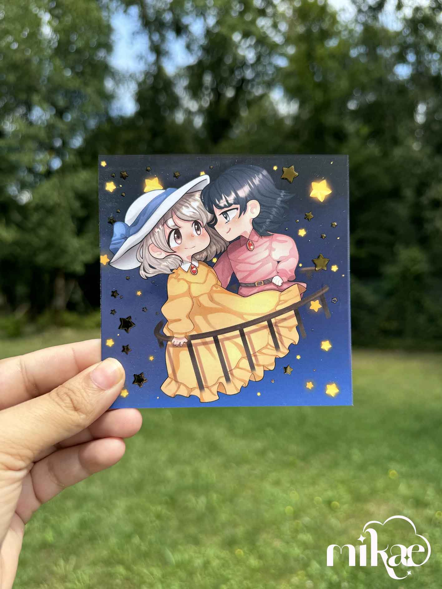 ILLUSTRATION Sophie x Howl 1 - Love story