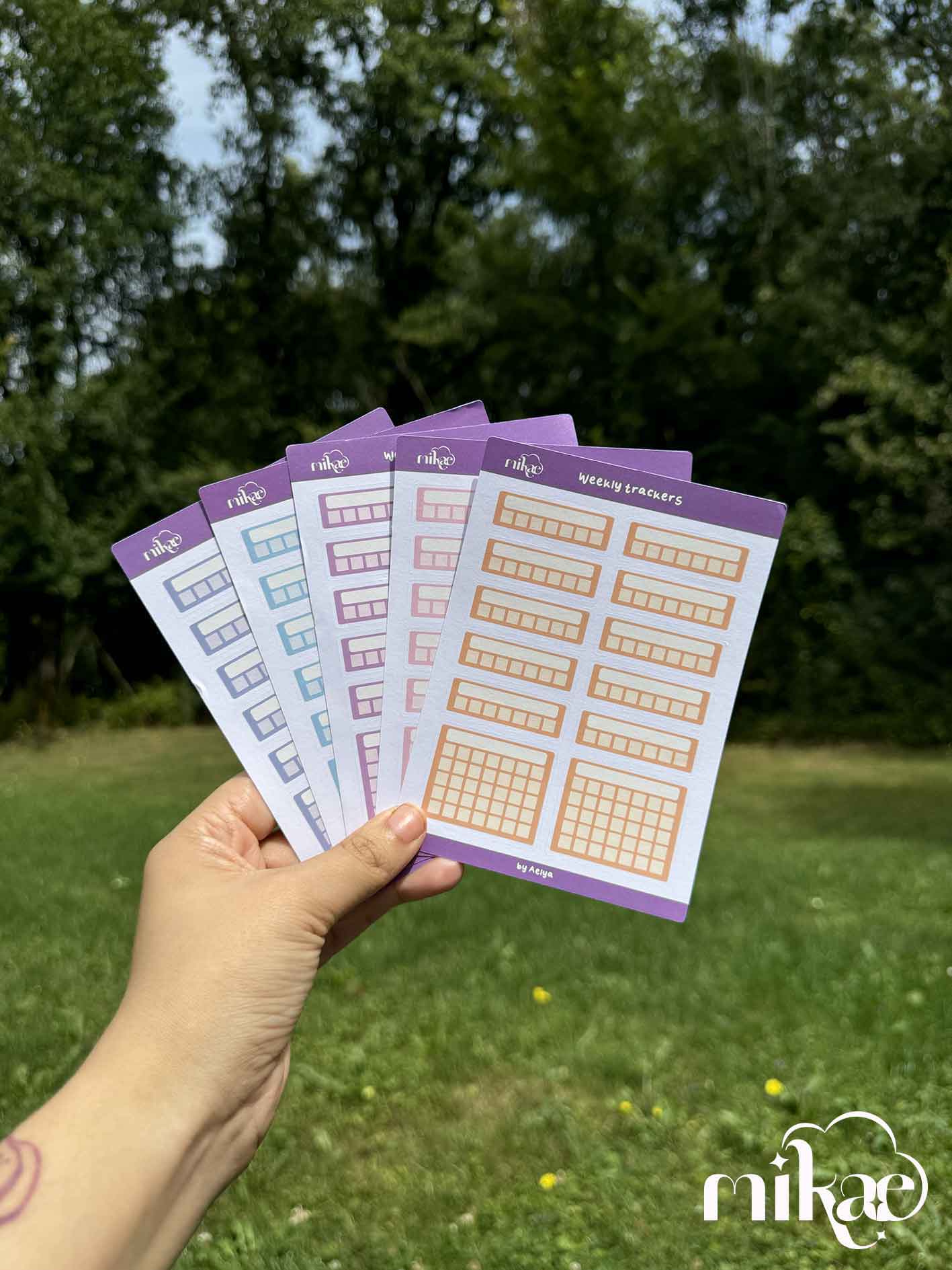 STICKERSHEET - Tracker (10 modèles)
