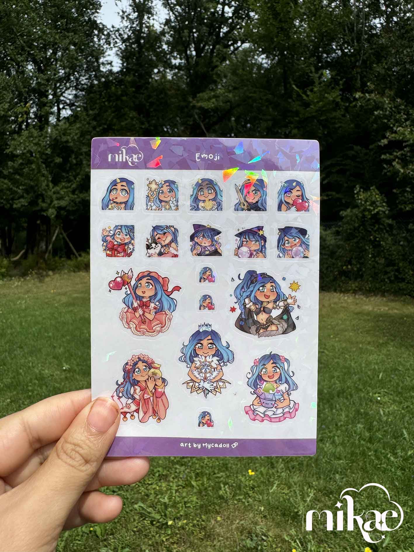 STICKERSHEET Emotes