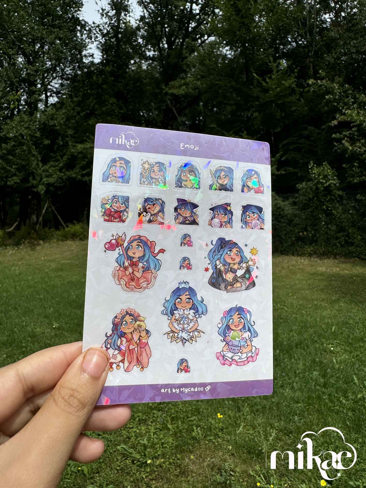 STICKERSHEET Emotes