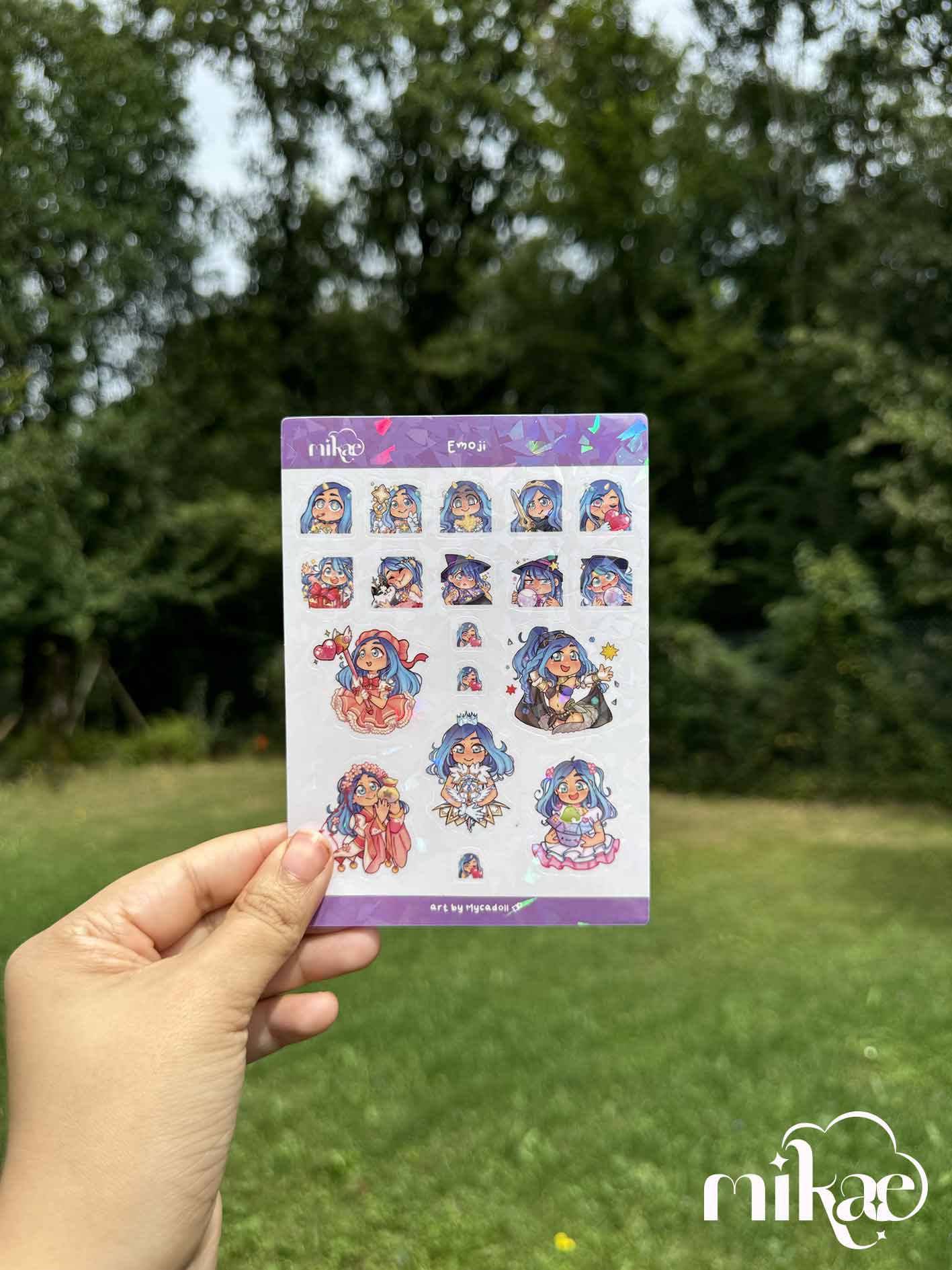 STICKERSHEET Emotes