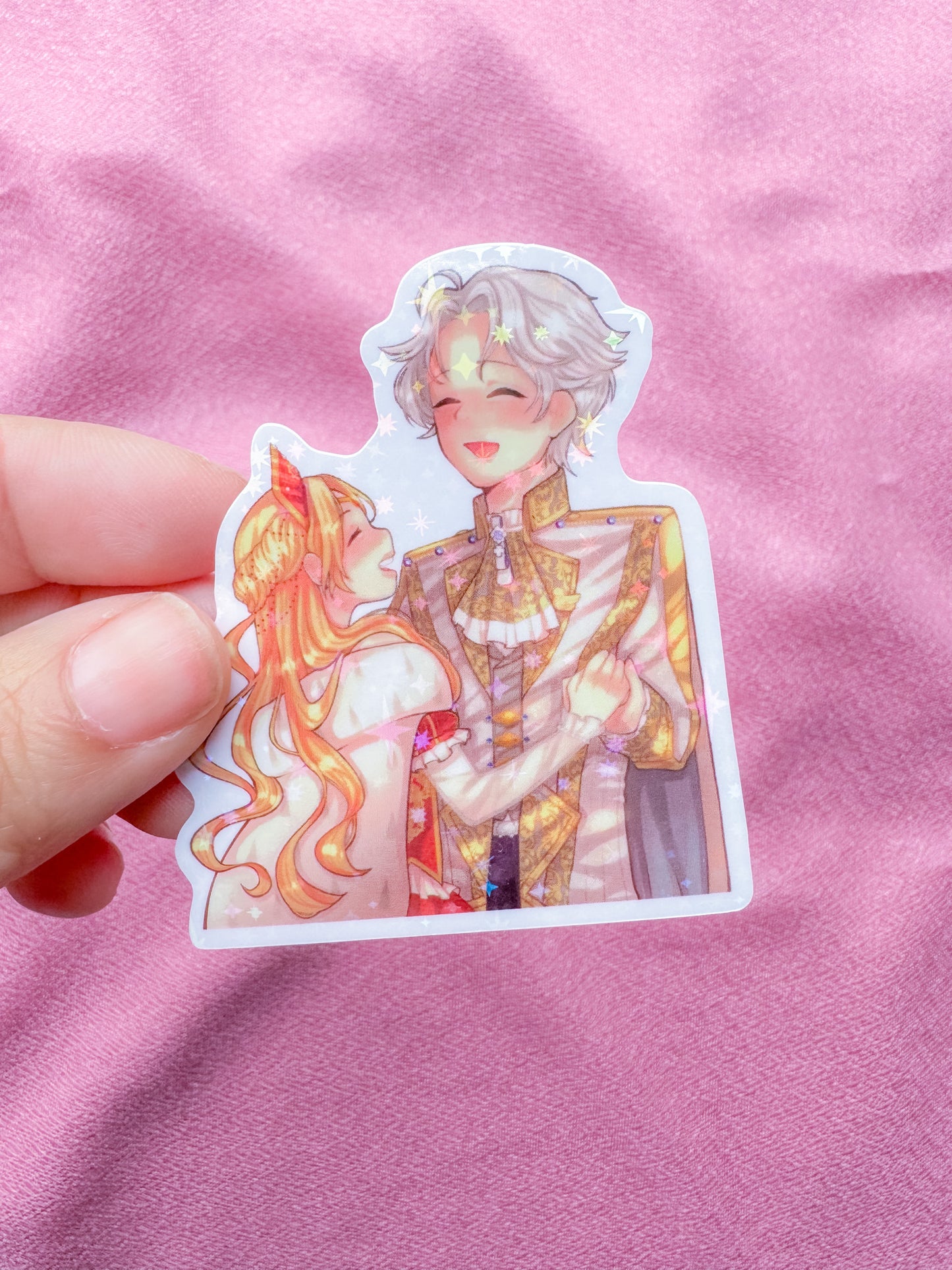 Athie/Athanasia - STICKER L holo star (5 modèles)