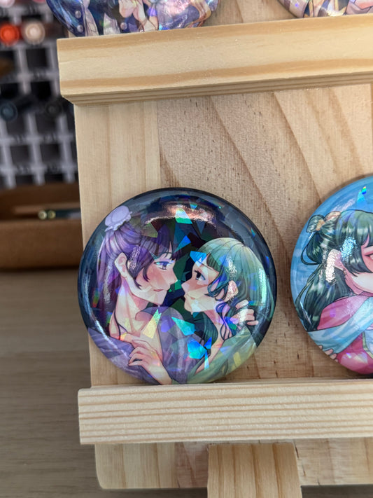 Mao Mao - BADGE ROND (2 modèles)