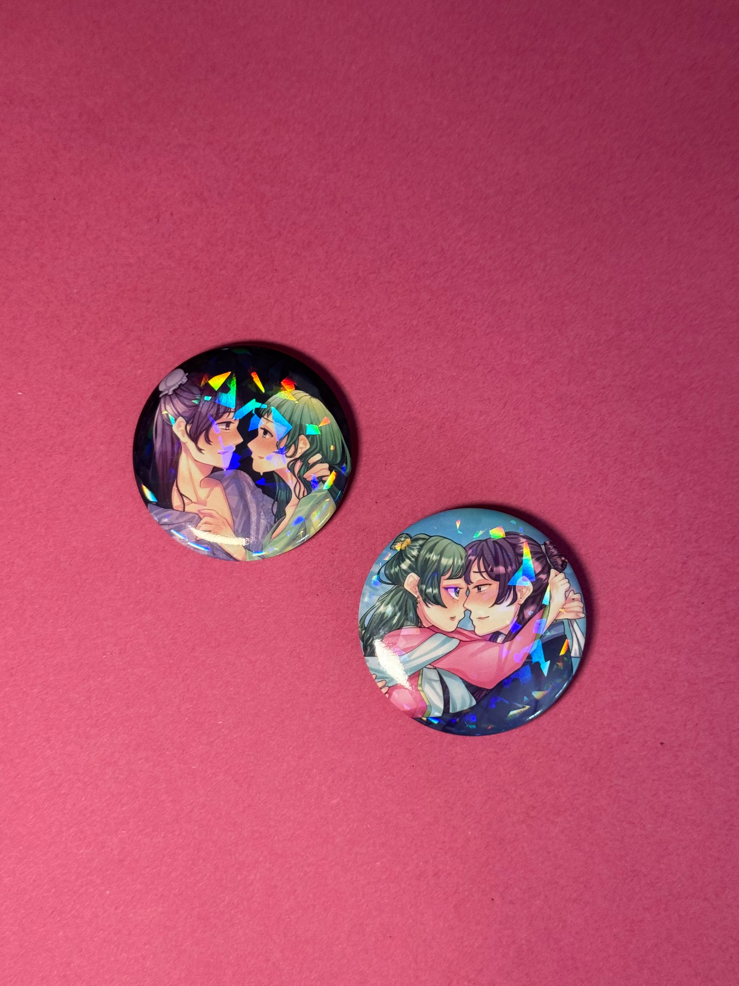 Mao Mao - BADGE ROND (2 modèles)