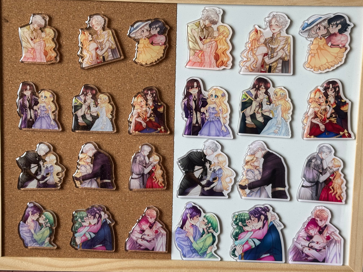 x DEAL : 3 PORTE-CLEFS/MAGNETS/PINS pour 24,00€
