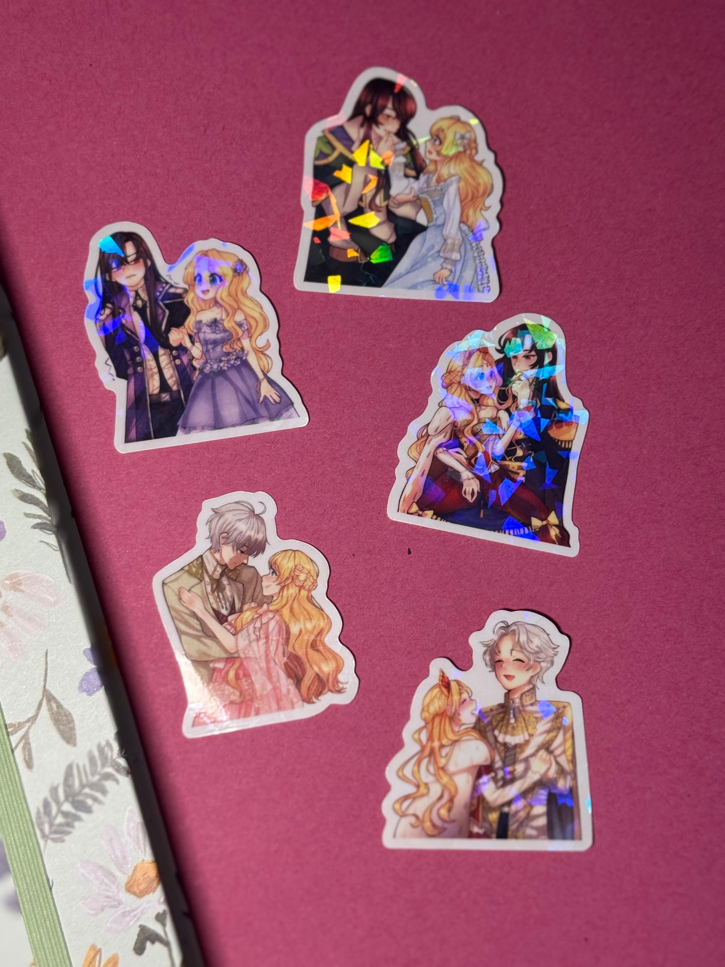 Athie/Athanasia - STICKER M holo prisma (5 modèles)