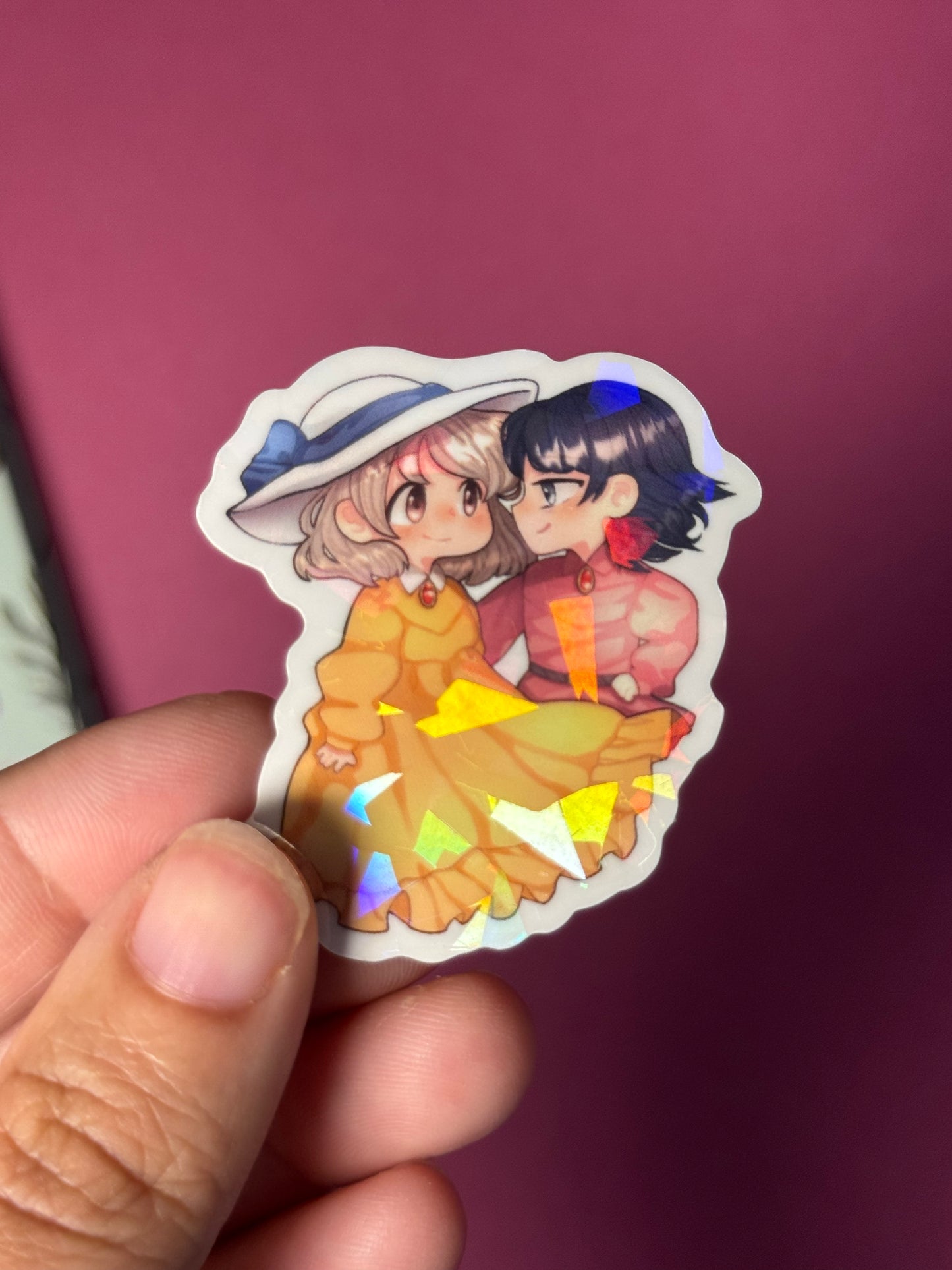 Sophie - STICKER M holo prisma
