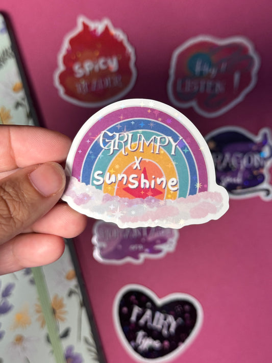 Grumpy x Sunshine - STICKERS (≠ formats)