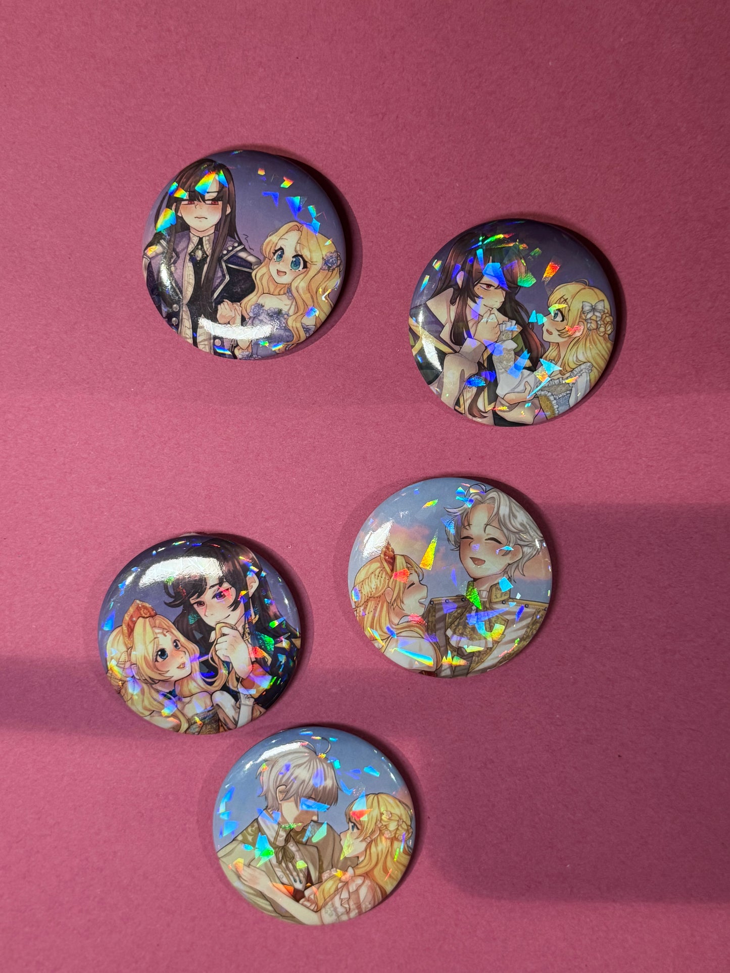 Athie/Athanasia - BADGE ROND (5 modèles)