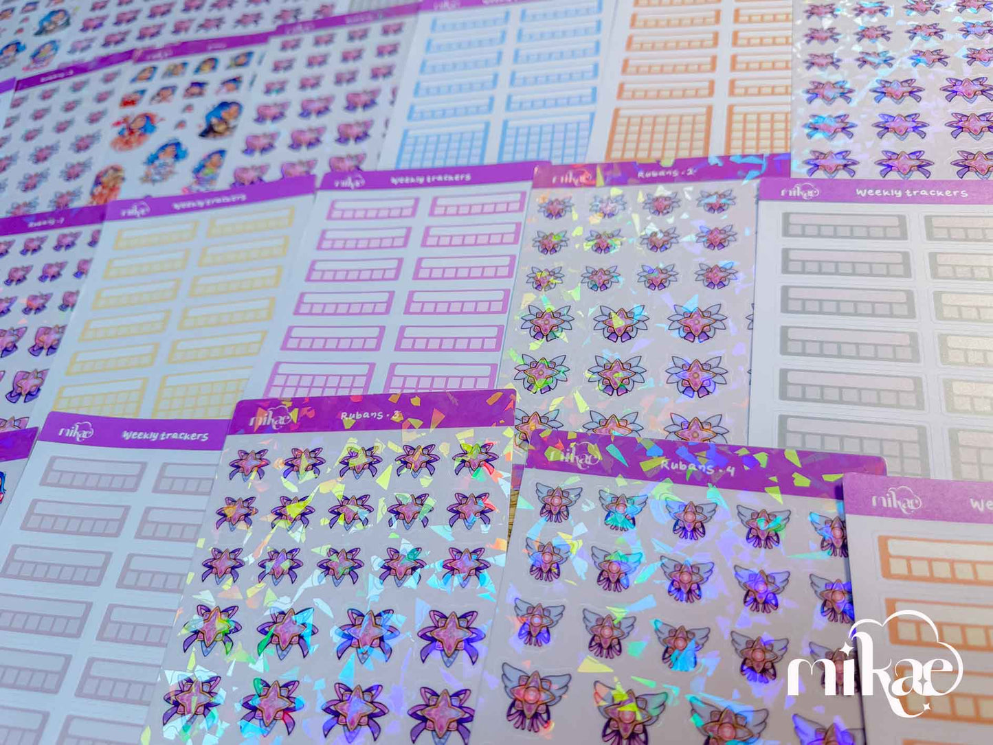 x DEAL : 3 STICKERSHEETS pour 15,00€