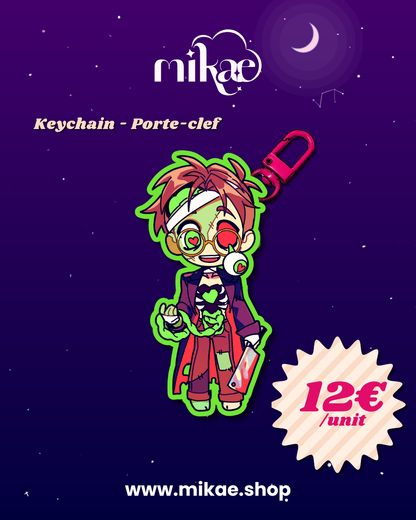 [Kwin - Remora] Porte-clef Zombie collector - édition Halloween 2026 *préco*