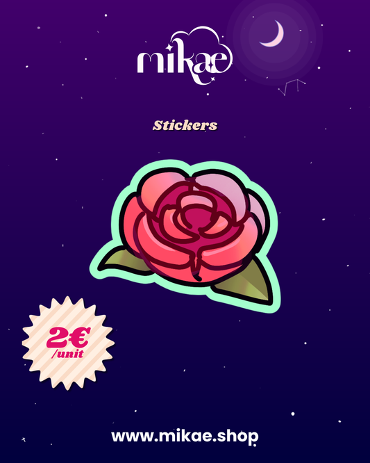 [Kwin - Remora] Stickers Rose - édition Halloween 2026 *préco*