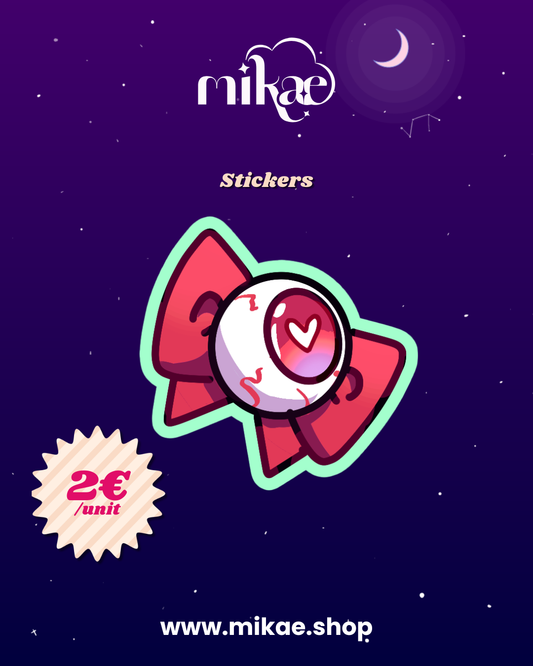 [Kwin - Remora] Stickers Noeud-noeuil - édition Halloween 2026 *préco*