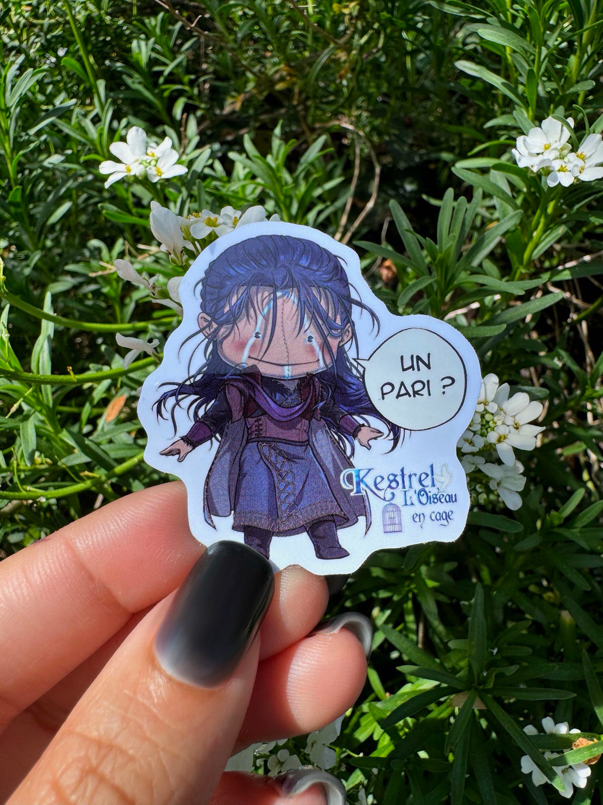 [Cha Wolf - Kestrel] Sticker S "Un pari ?"