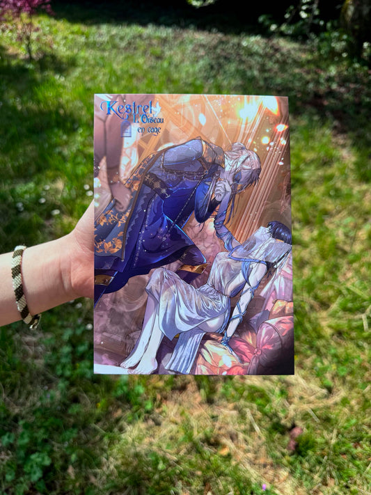 [Cha Wolf - Kestrel] Print A5 "Kiss"