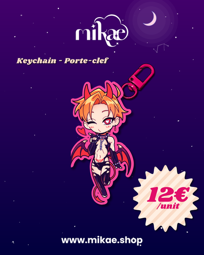 [Kwin - Remora] Porte-clef Succube - édition Halloween 2026 *préco*