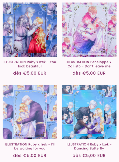 DEAL : 3 ILLUS A6 pour 12,00€