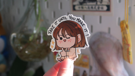 [Lief - BICLY] Stickers Fake it until you make it