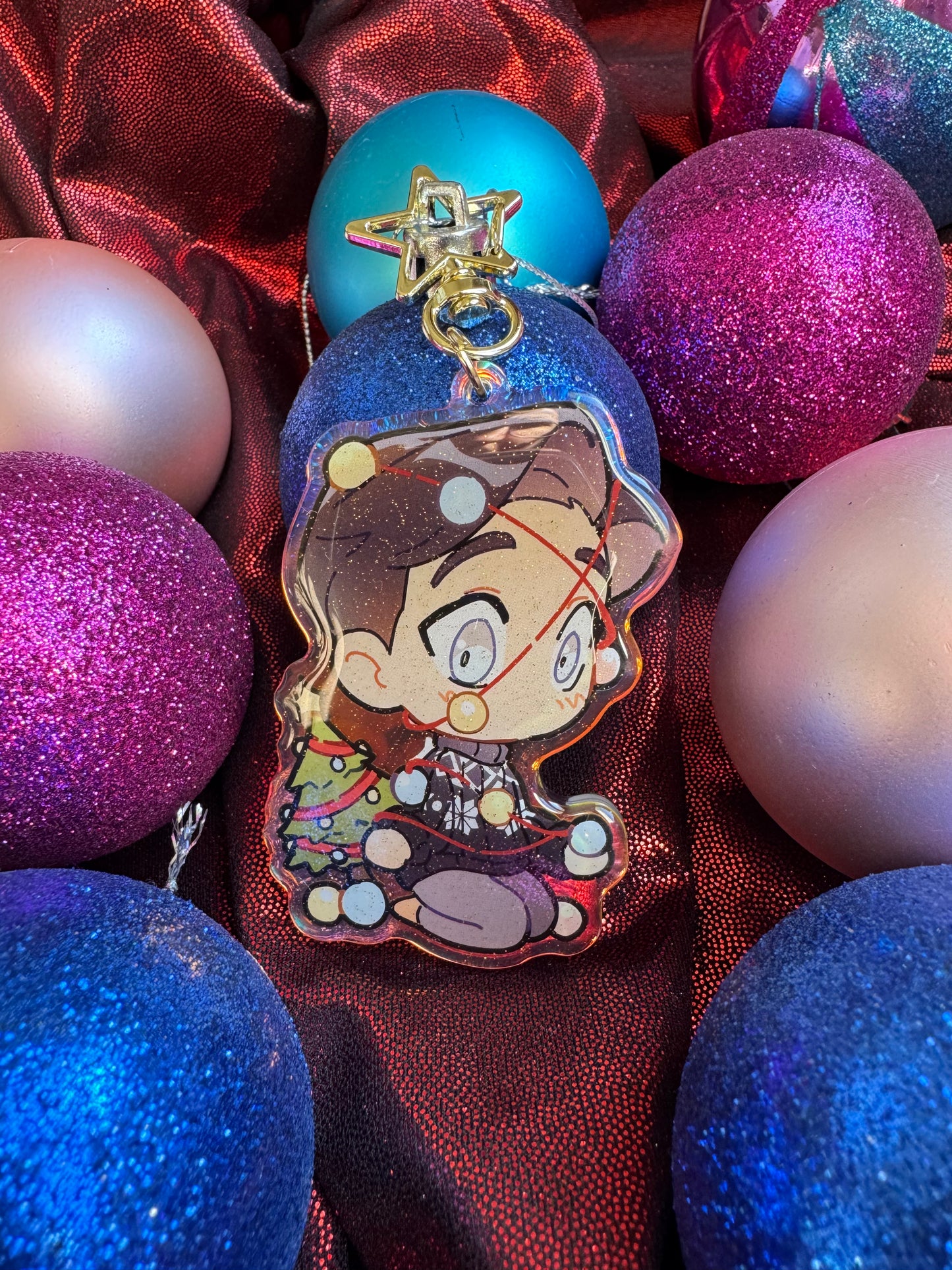 [Kwin - Remora] Porte-clef Charles - édition Noël 2025