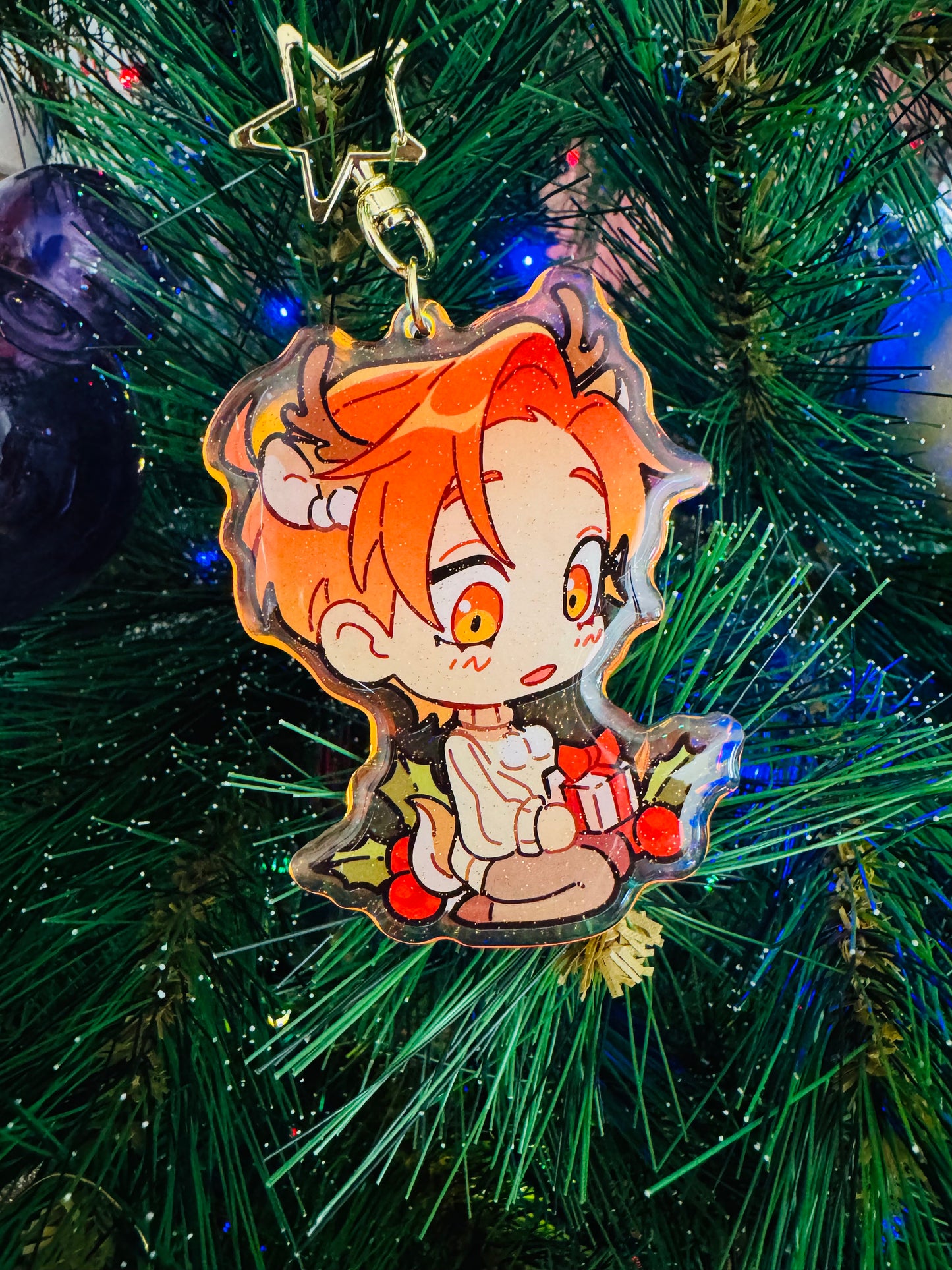 [Kwin - Remora] Porte-clef Oliver - édition Noël 2025