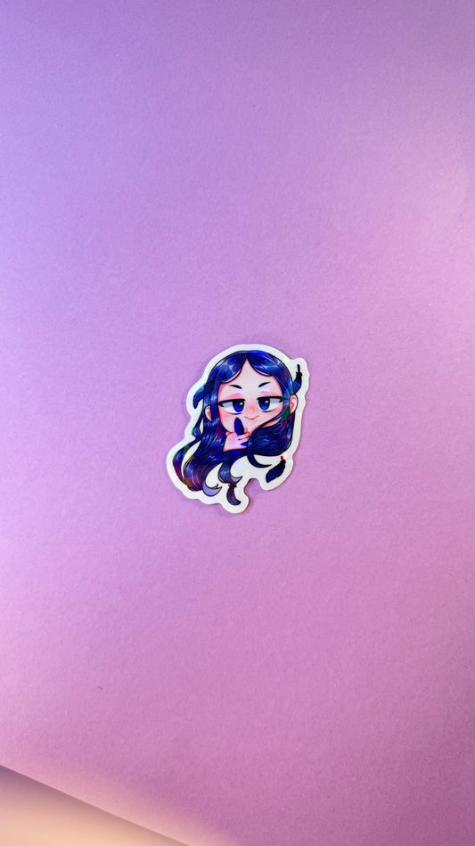 [La Guerre des Ombres] STICKERS - Vassilia chibi (≠ formats) / Éditions Bookmark x Mikae