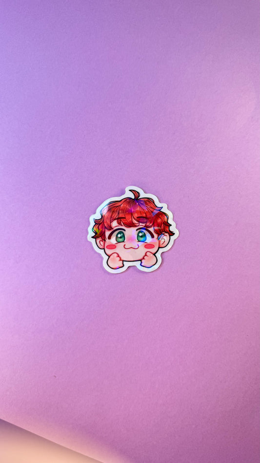 [La Guerre des Ombres] STICKERS - Adrien chibi (≠ formats) / Éditions Bookmark x Mikae