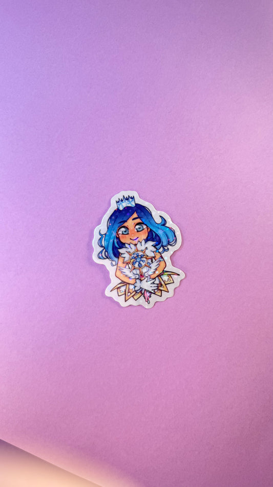 OC Chasseuse d'étoiles - STICKERS (≠ formats)