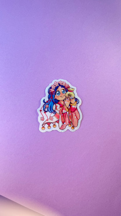 OC Kimono - STICKERS (≠ formats)