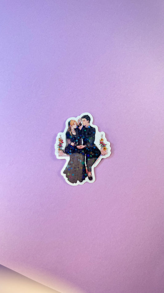 [L'Empire des Ouragans] STICKERS - Shamar (≠ formats) / Alexiane de Lys x Mikae