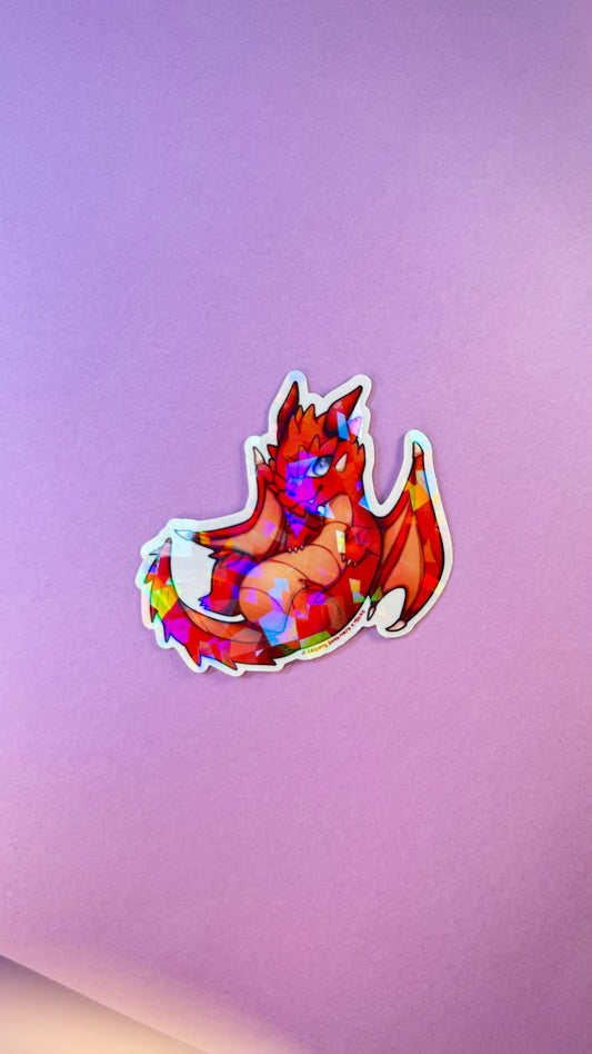 [La Guerre des Ombres] STICKERS - Dragon (≠ formats) / Éditions Bookmark x Mikae