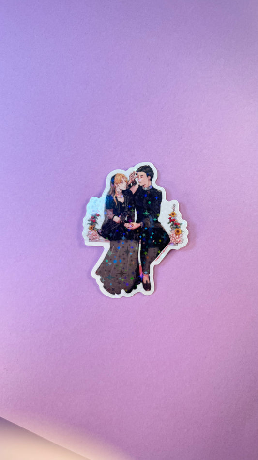 [L'Empire des Ouragans] STICKERS - Shamar (≠ formats) / Alexiane de Lys x Mikae