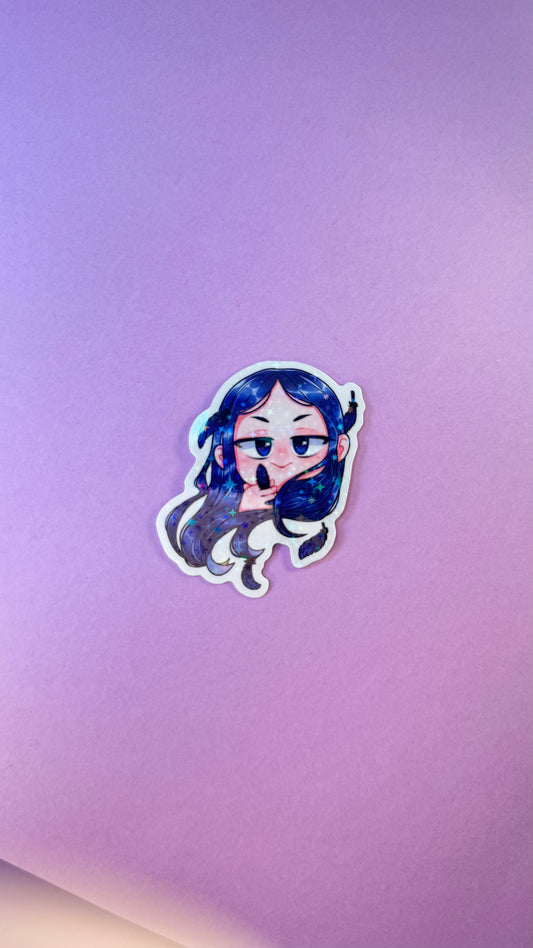 [La Guerre des Ombres] STICKERS - Vassilia chibi (≠ formats) / Éditions Bookmark x Mikae