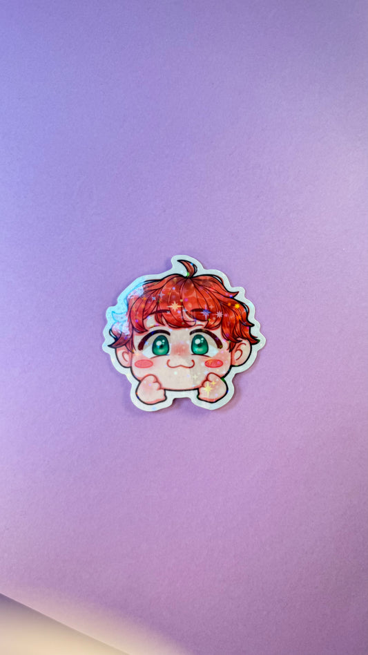 [La Guerre des Ombres] STICKERS - Adrien chibi (≠ formats) / Éditions Bookmark x Mikae