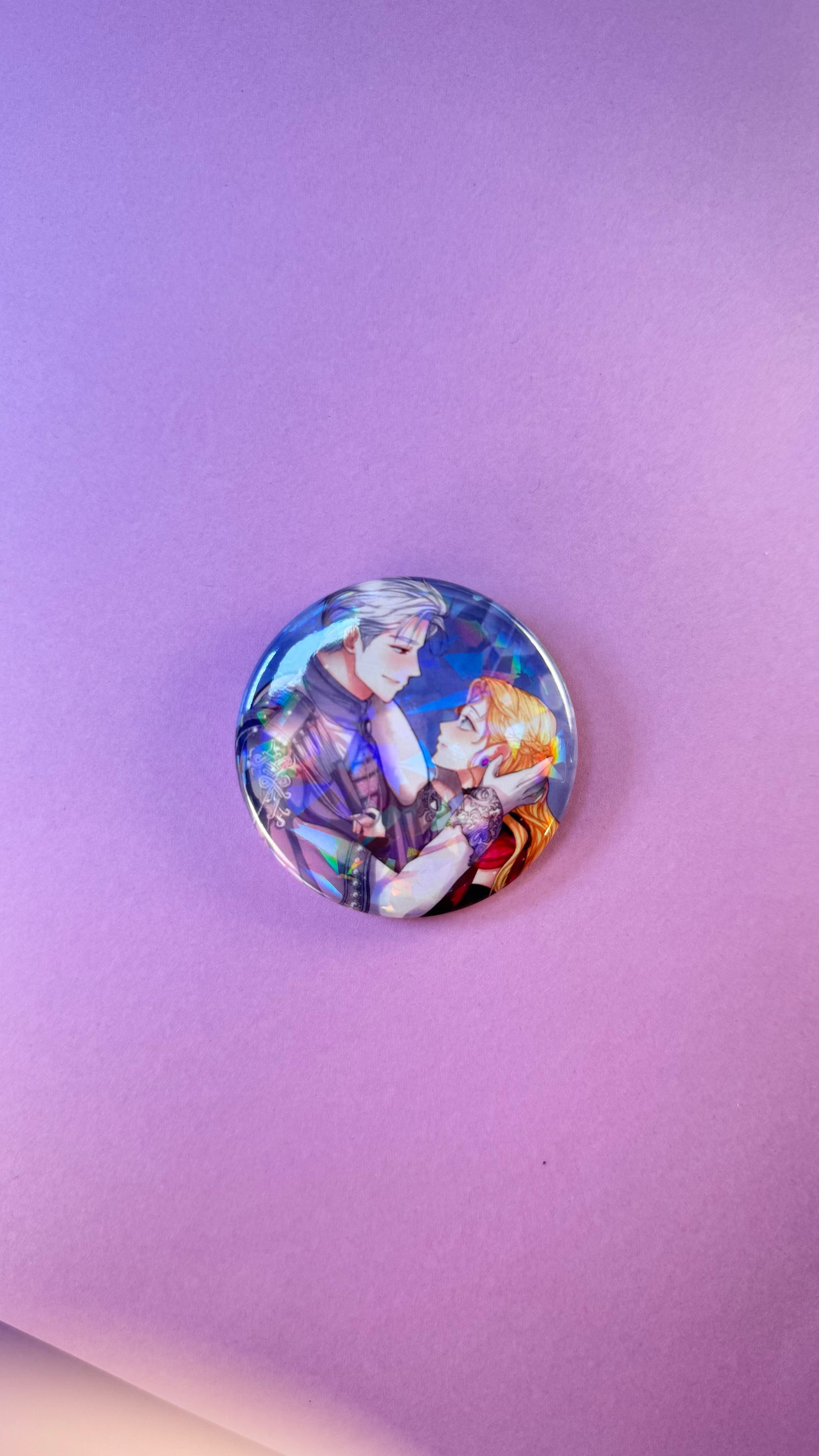 BADGE PINS ROND - Rudbeckia 3 (≠ formats)