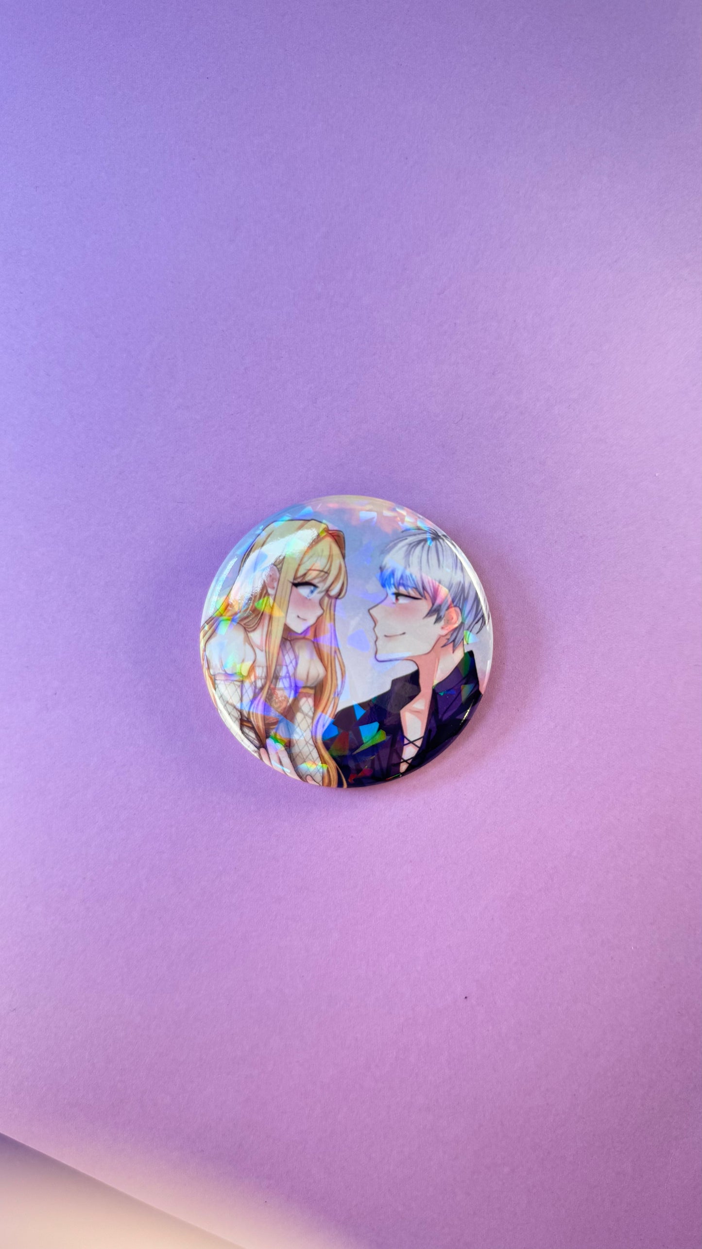 BADGE PINS ROND - Rudbeckia 4 (≠ formats)