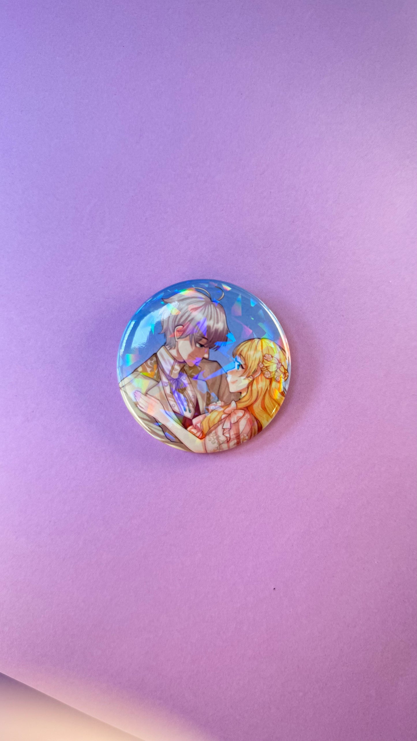 BADGE PINS ROND - Athanasia 4 (≠ formats)