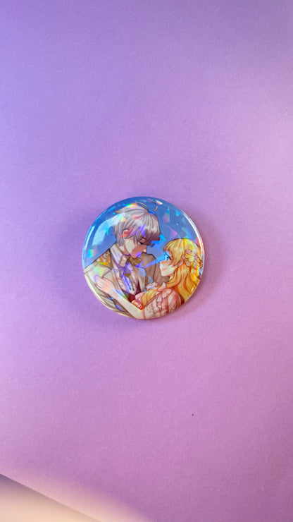 BADGE PINS ROND - Athanasia 4 (≠ formats)