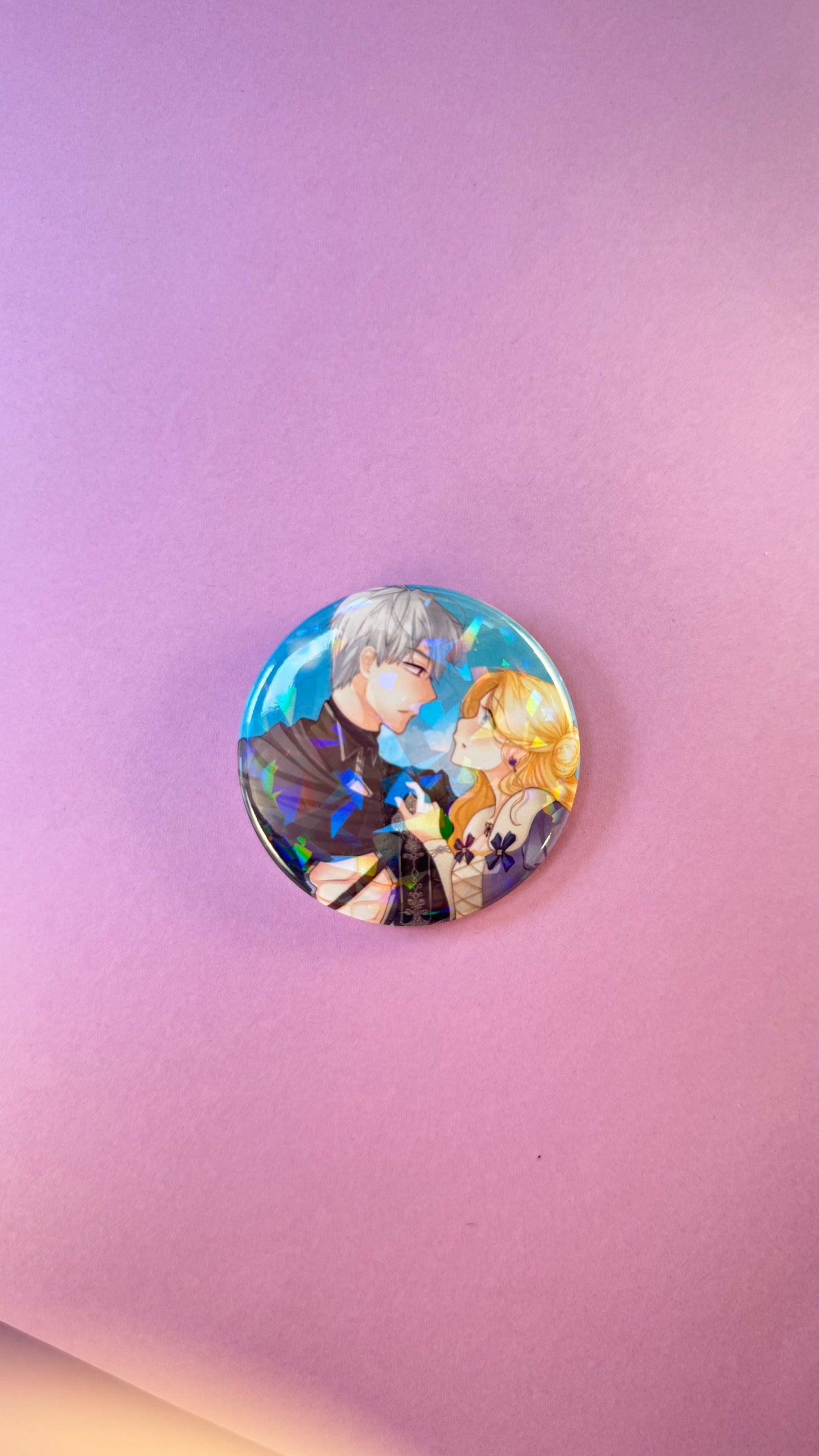 BADGE PINS ROND - Rudbeckia 1 (≠ formats)