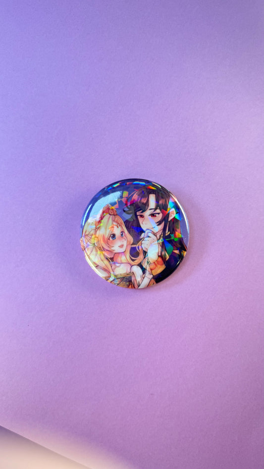 BADGE PINS ROND - Athanasia 3 (≠ formats)