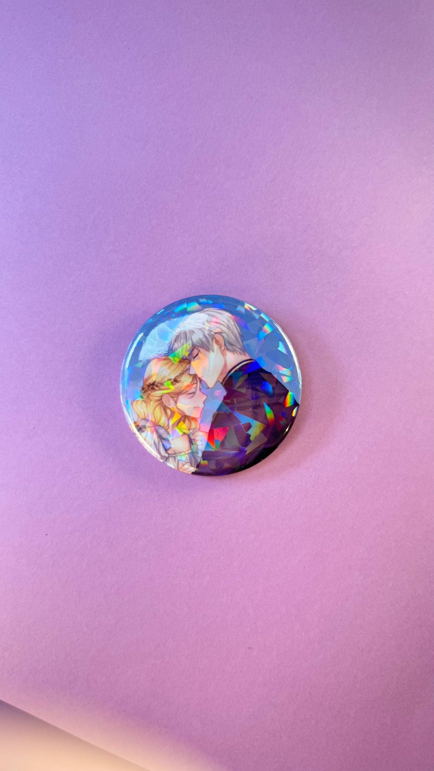 BADGE PINS ROND - Rudbeckia 2 (≠ formats)