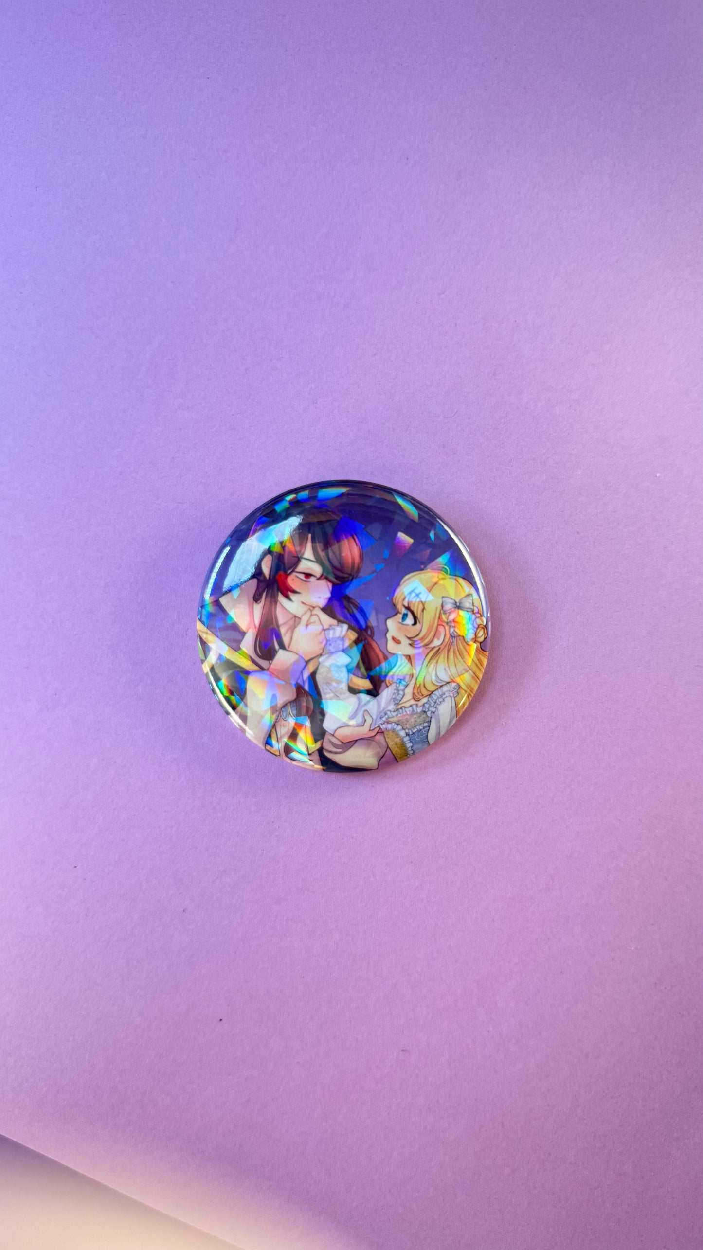 BADGE PINS ROND - Athanasia 2 (≠ formats)