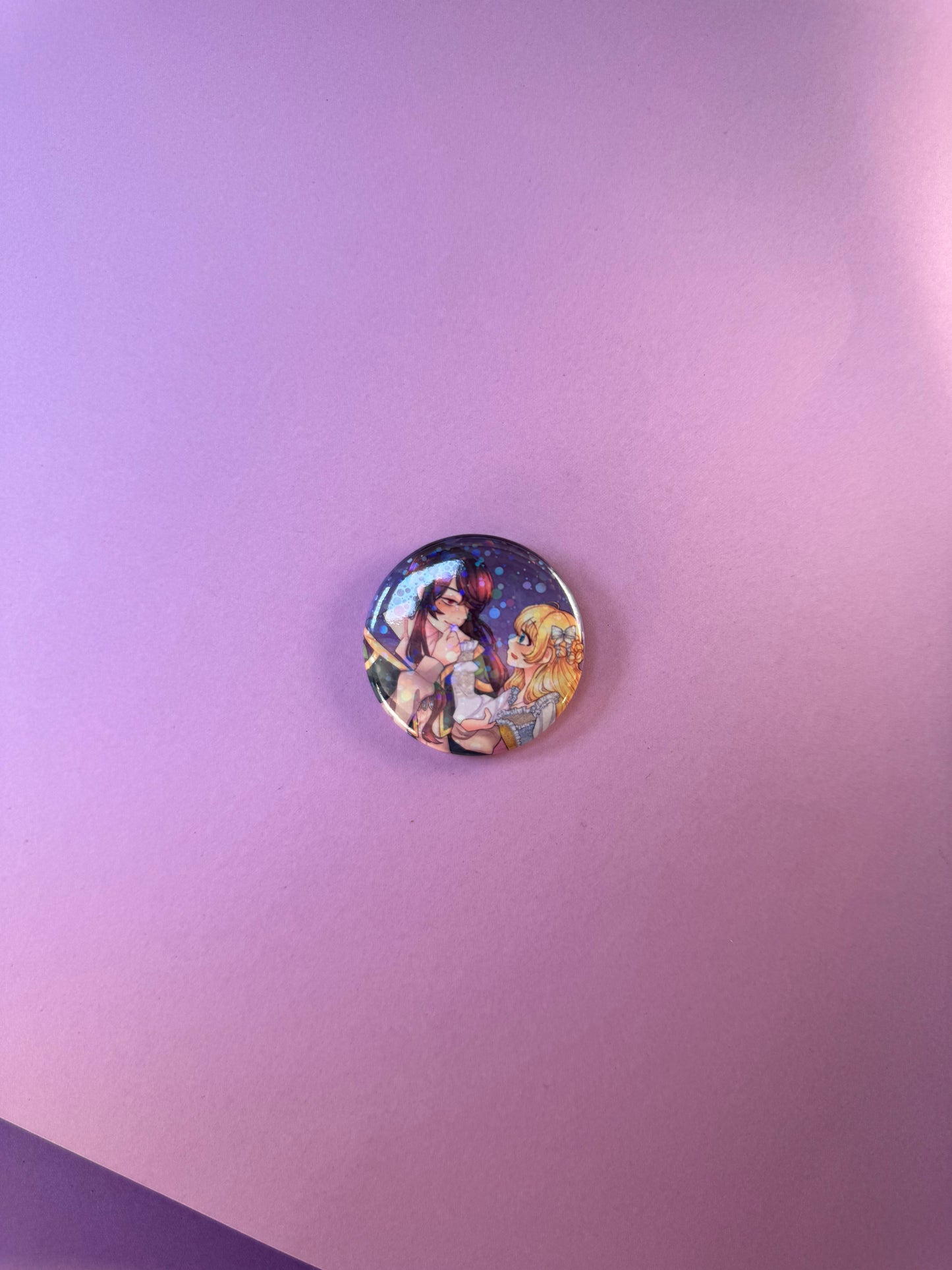 BADGE PINS ROND - Athanasia 2 (≠ formats)