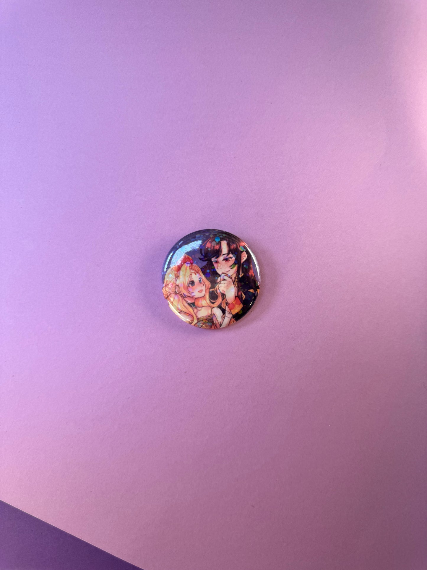 BADGE PINS ROND - Athanasia 3 (≠ formats)