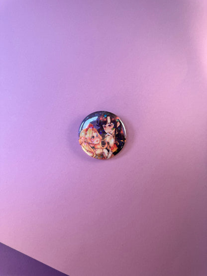 BADGE PINS ROND - Athanasia 3 (≠ formats)