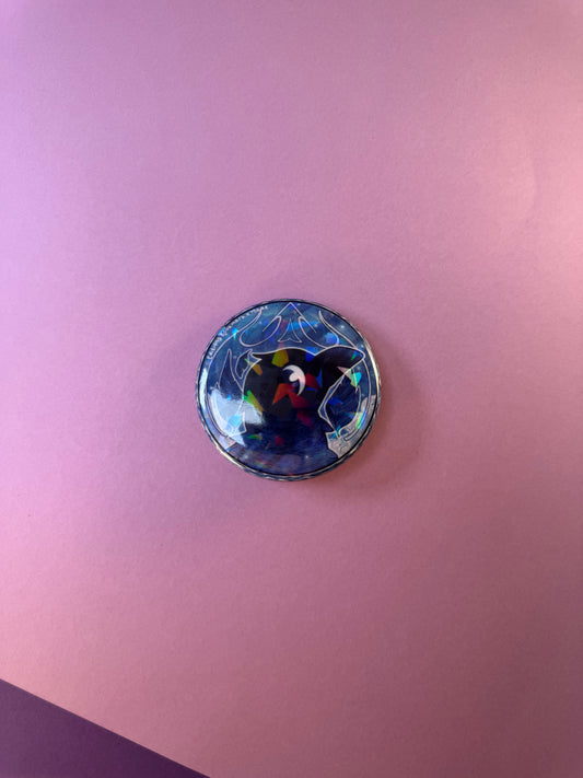 [La Guerre des Ombres] BADGE PINS ROND - Serreciel (≠ formats) / Éditions Bookmark x Mikae